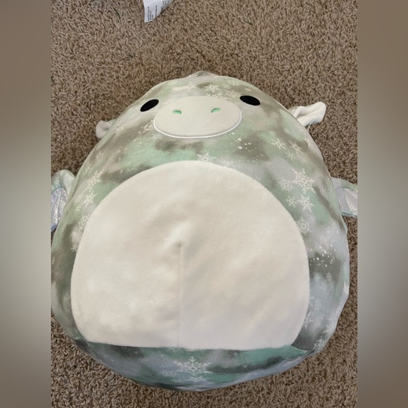 Squishmallows Original Kellytoys Plush 14 Inch Will the Light Green Dragon - Picture 5 of 9